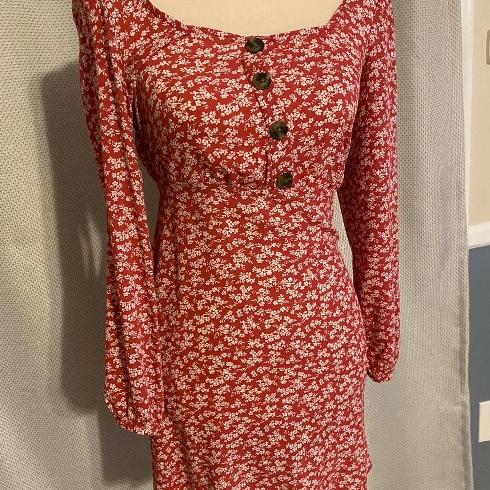FLORAL AMERICAN EAGLE DRESS